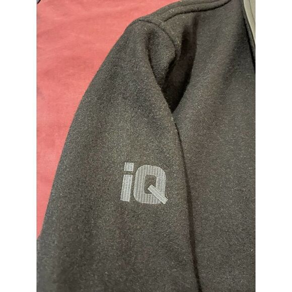 BISHOP Men's Bomber Jacket Canadian Wool Leather Trim Whistler Creek Size Medium - Picture 11 of 11